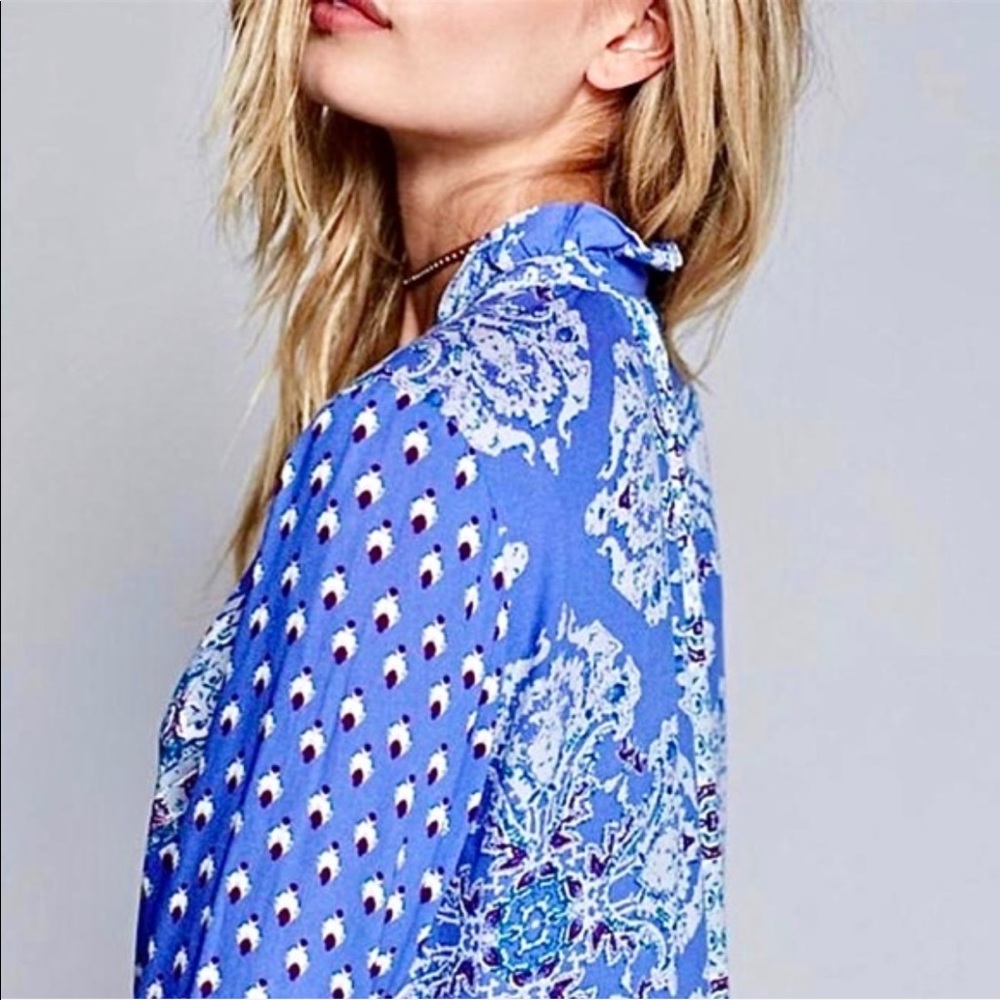 πΊπHPππΊ NWOT Free People Magic Mystery Tunic Dress - Picture 5 of 16